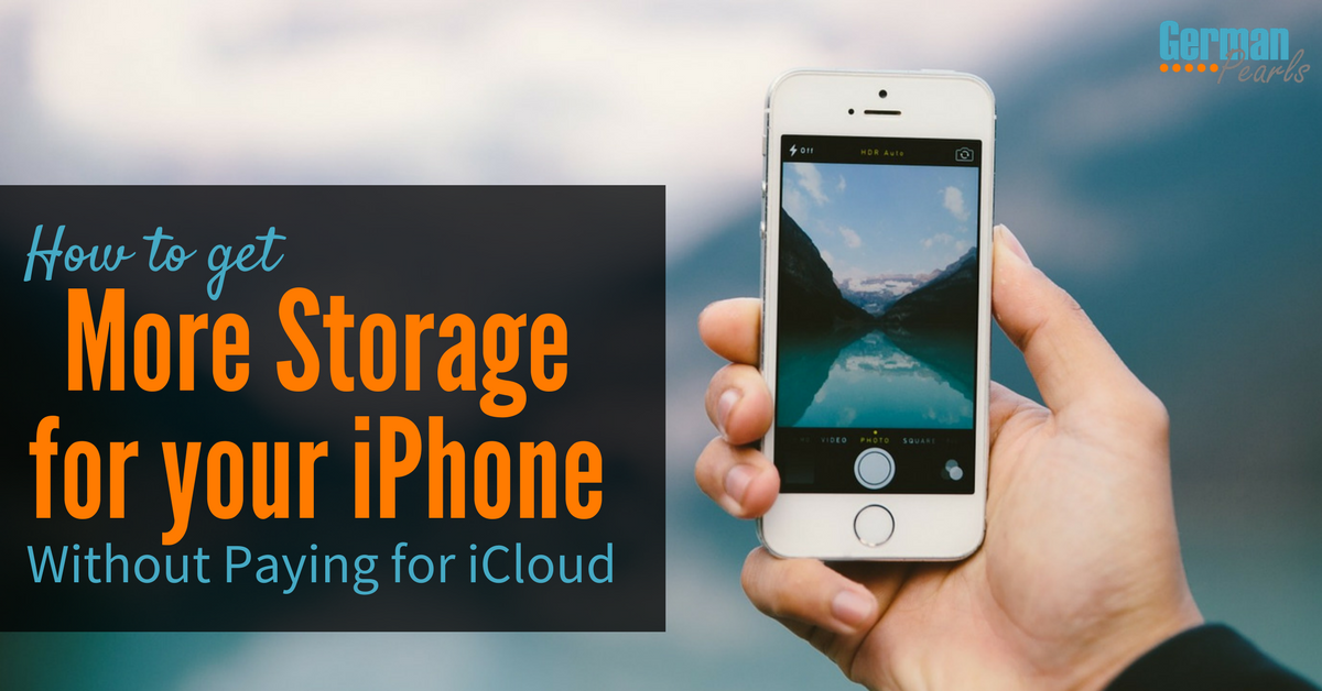 iphone storage icloud