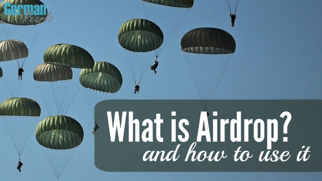 How to Use Airdrop