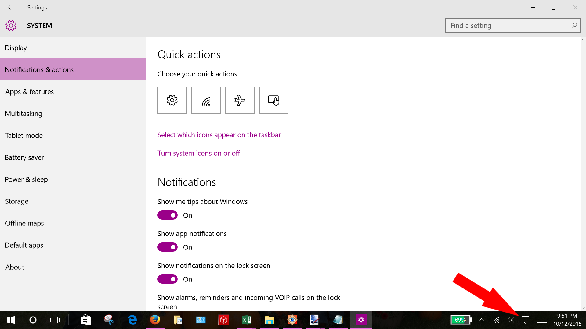 Windows 10 Action Center Introduction and Customization Tutorial ...