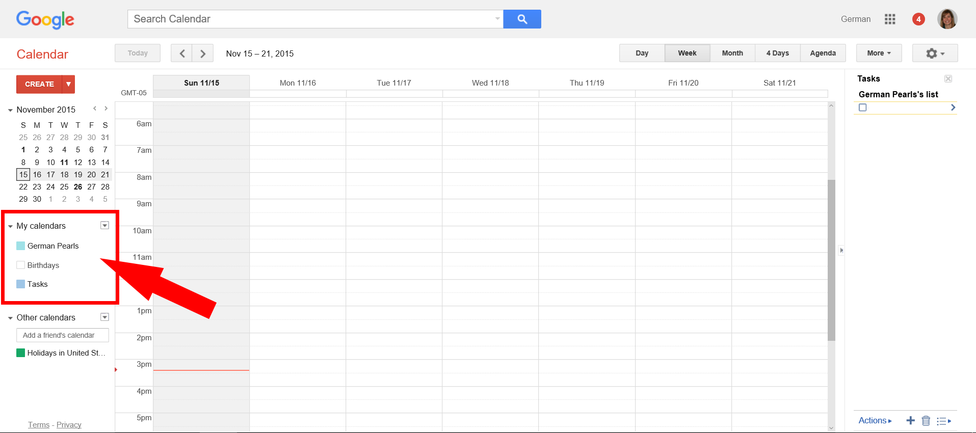 How to Share Google Calendar and See it on an iPhone German Pearls