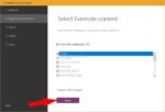 import evernote to onenote